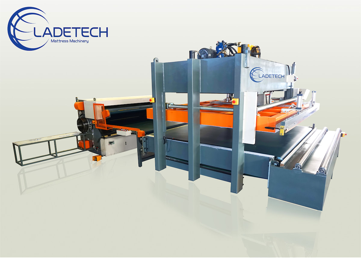 LDT-SCR Mattress Compression And Roll Pack Machine - Ladetech Mattress Machine