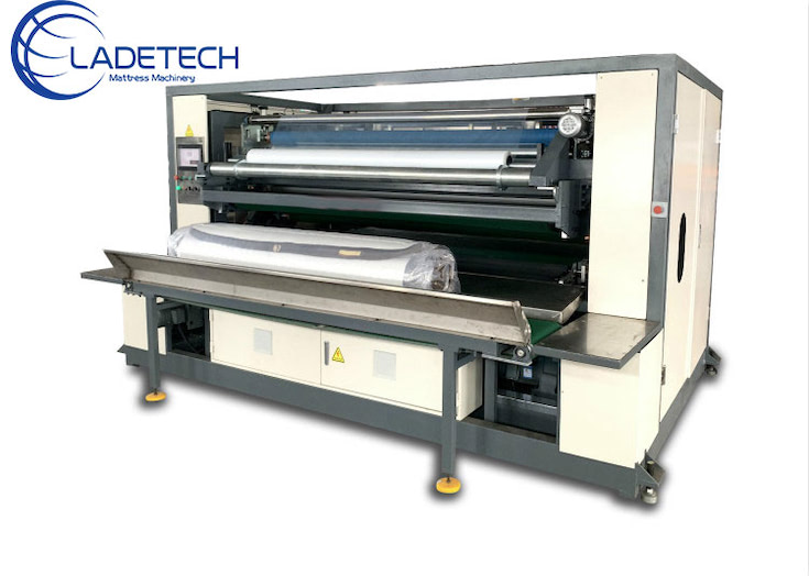 LDT-RPM Automatic Mattress Roll Packing Machine - Ladetech Mattress Machine