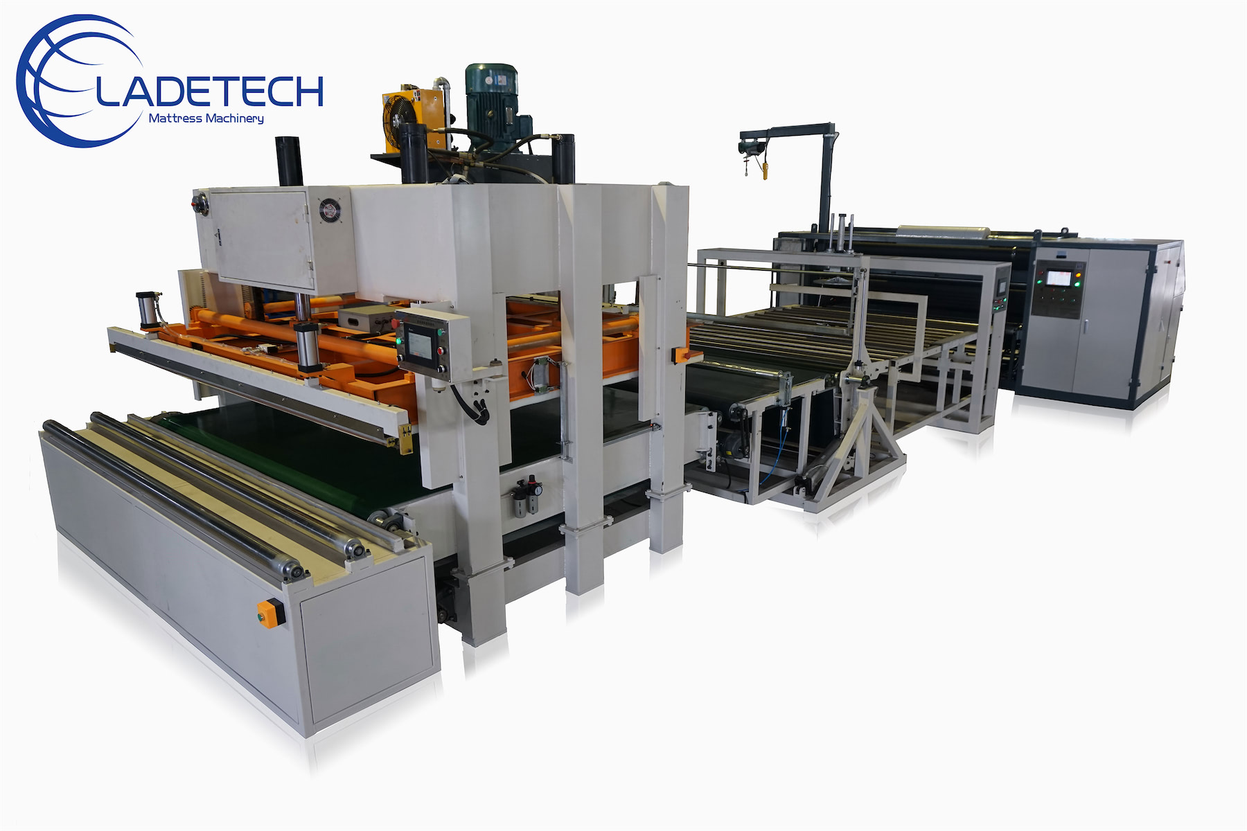 LDT-ACR Mattress Compression and Roll Packing Line - Ladetech Mattress Machine