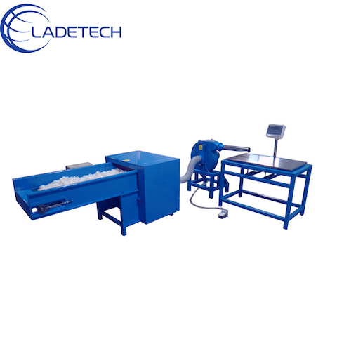 LDT-PF Pillow Fiber Opening And Filling Machine - Ladetech Mattress Machine