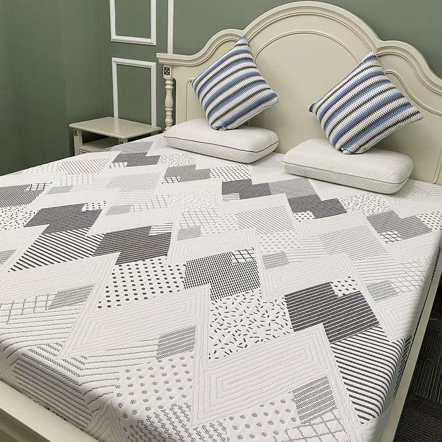 LDT-ZJB01 Mattress Polyester Ticking Knitted Fabric