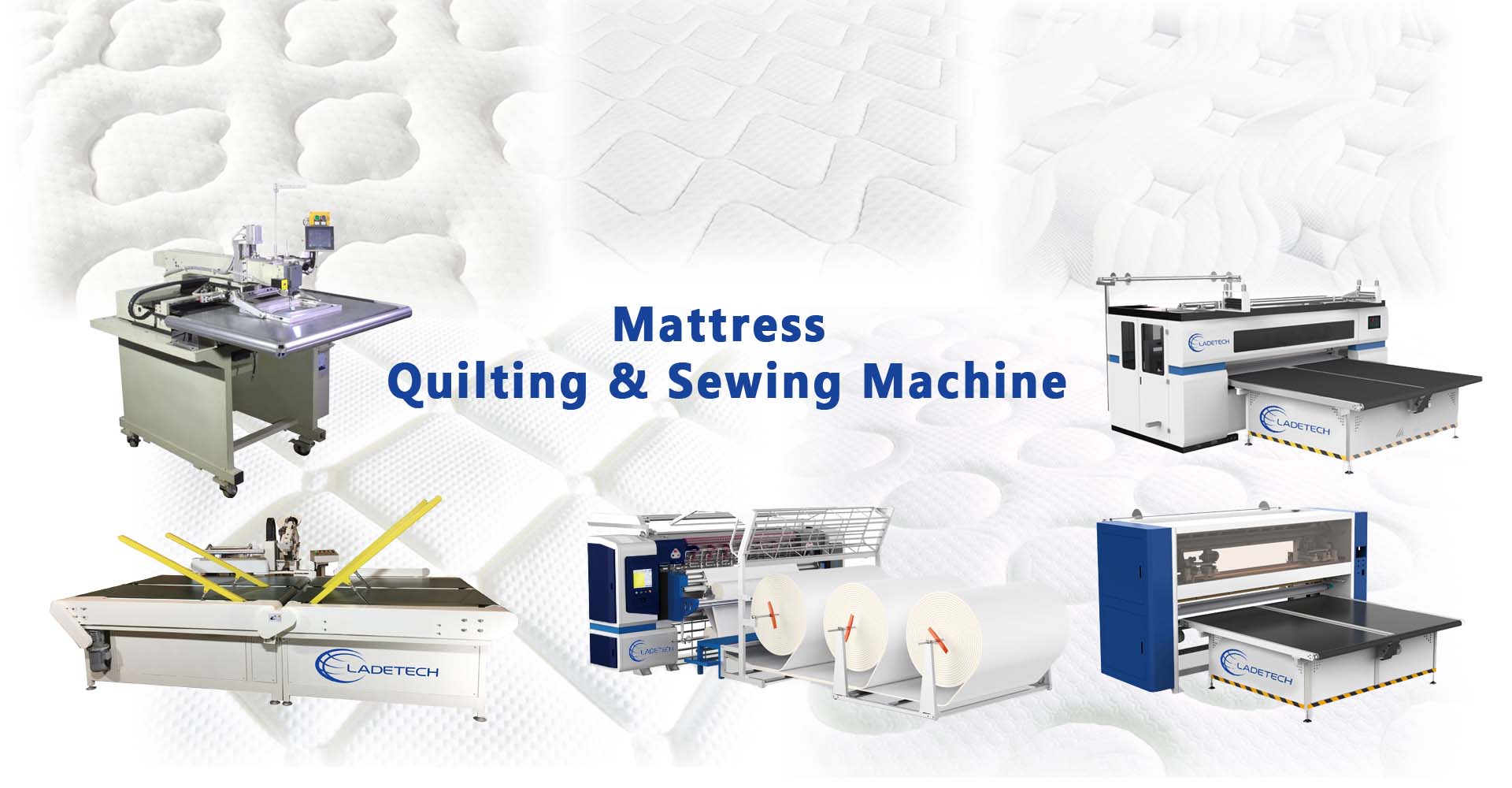 mattress quilting& sewing mach