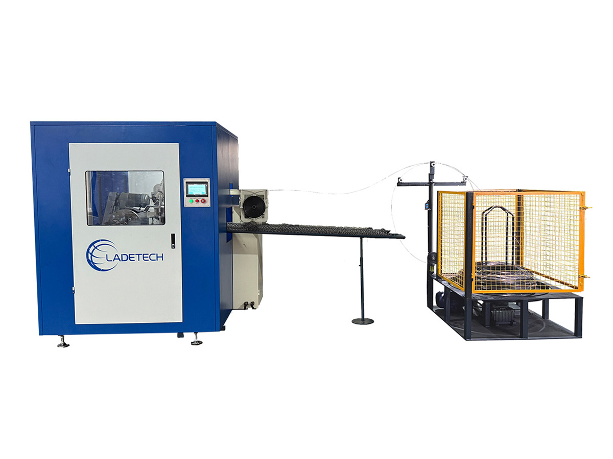 LDT-80 High Speed Bonnell Spring Coiling Machine - Ladetech Mattress Machine