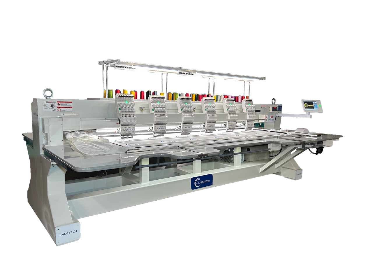 LDT-EBM06 Mattress Label Embroidery Machine - Ladetech Mattress Machine
