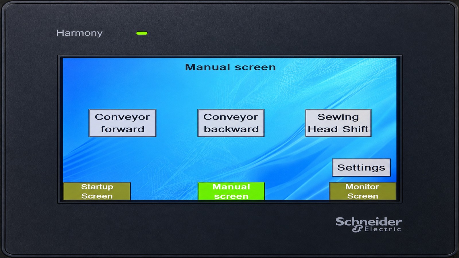 Touchscreen controls